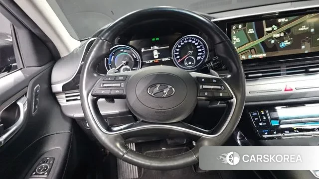 Hyundai The New Grandeur IG Hybrid 2020 Серый из Кореи, фото 4