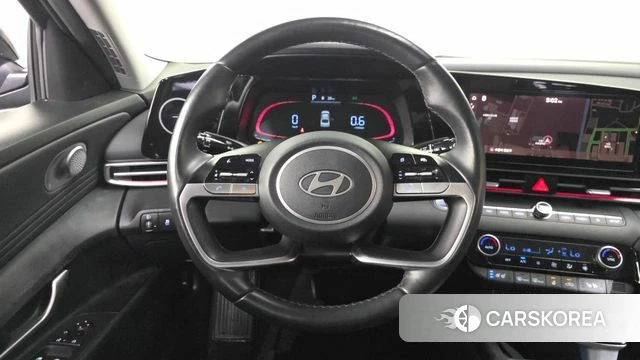 Hyundai The New Avante (CN7) 2023 Черный из Кореи, фото 4