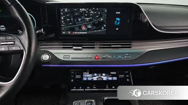 Hyundai The New Grandeur IG Hybrid 2020 Черный из Кореи, фото 4