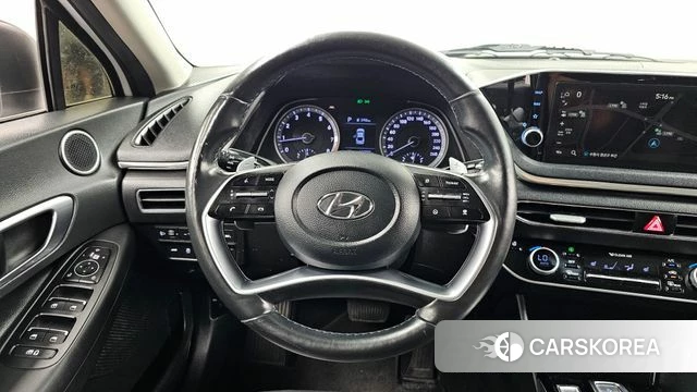 Hyundai Sonata (DN8) 2021 Белый из Кореи, фото 4