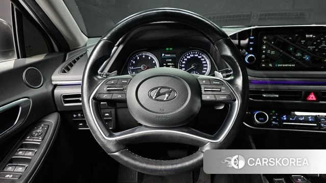 Hyundai Sonata (DN8) 2021 Белый из Кореи, фото 4