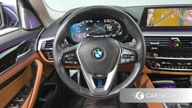 BMW 5 Series (G30) 2020 Синий из Кореи, фото 4