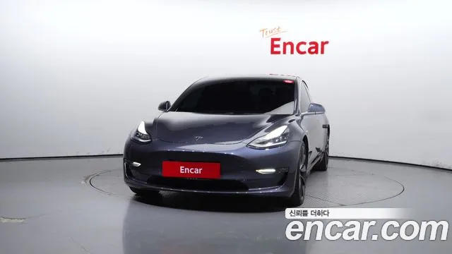Tesla Model 3 2020 Серый из Кореи, фото 4