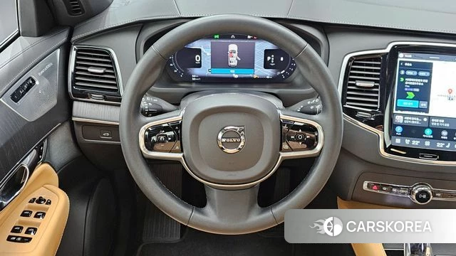 Volvo XC90 second Generation 2022 Серебристо-серый из Кореи, фото 4