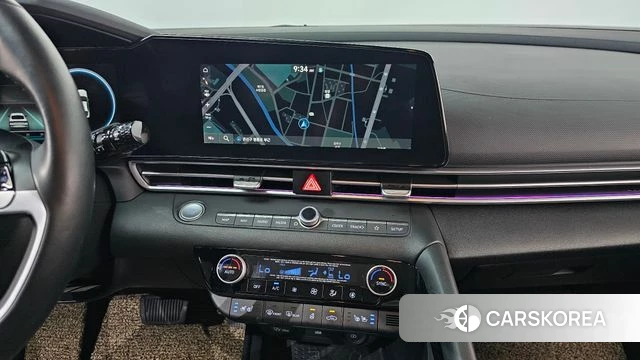 Hyundai Avante (CN7) 2021 Темно-зеленый из Кореи, фото 4