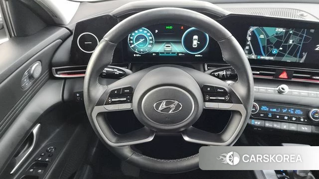 Hyundai Avante (CN7) 2022 Белый из Кореи, фото 4