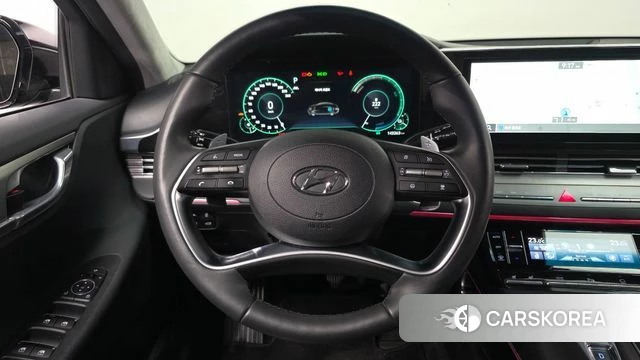 Hyundai The New Grandeur IG Hybrid 2022 Черный из Кореи, фото 4