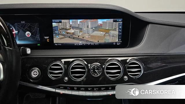 Mercedes-Benz S-Class W222 2020 Темно-зеленый из Кореи, фото 4