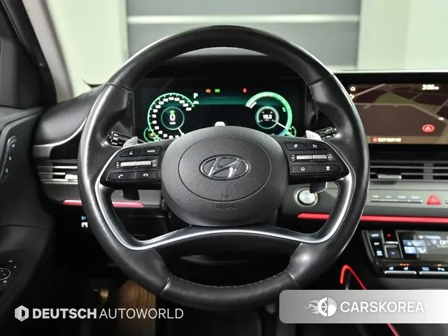 Hyundai The New Grandeur IG Hybrid 2020 Черный из Кореи, фото 4