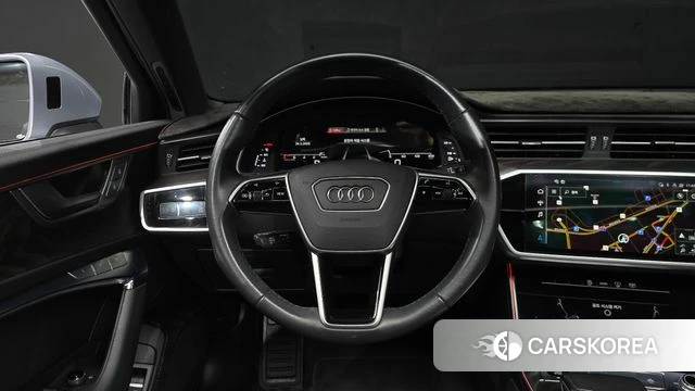 Audi A6 (C8) 2021 Серебристо-серый из Кореи, фото 4