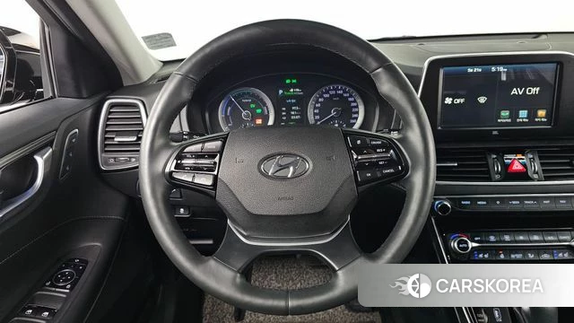 Hyundai Grandeur IG Hybrid 2019 Черный из Кореи, фото 4