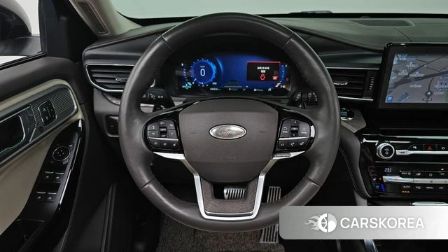 Ford Explorer 6th Generation 2021 Белый из Кореи, фото 4