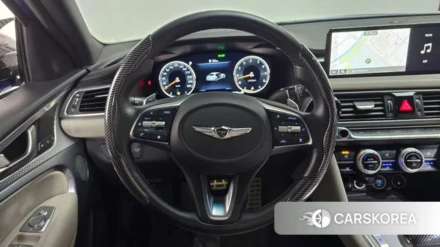 Genesis The New G70 2021 Синий из Кореи, фото 4