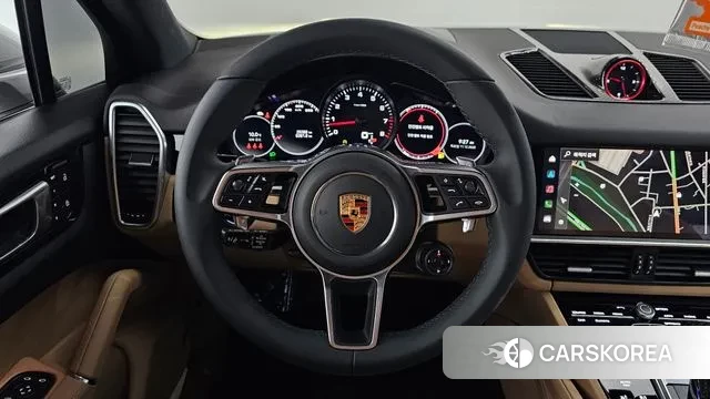 Porsche Cayenne (PO536) 2023 Серебристо-серый из Кореи, фото 4