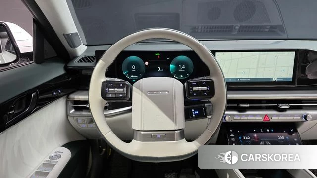 Hyundai Grandeur Hybrid (GN7) 2023 Белый из Кореи, фото 4