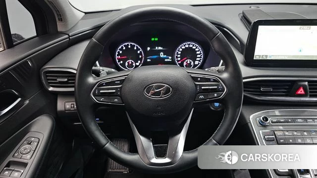 Hyundai The New Santa Fe 2022 Черный из Кореи, фото 4