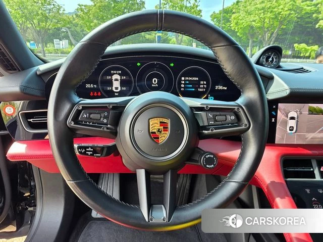 Porsche Taycan 2021 Черный из Кореи, фото 4