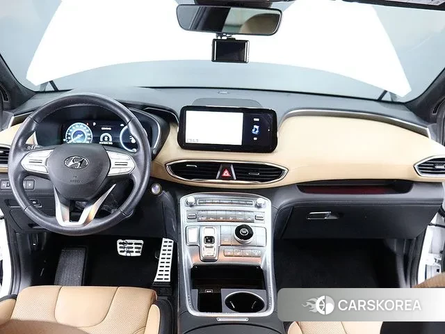 Hyundai The New Santa Fe 2021 Белый из Кореи, фото 4