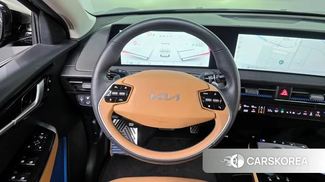 Kia EV6 2023 Черный из Кореи, фото 4