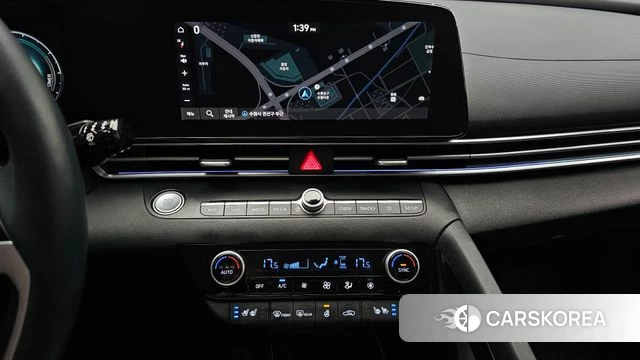 Hyundai Avante Hybrid (CN7) 2021 Серебристо-серый из Кореи, фото 4