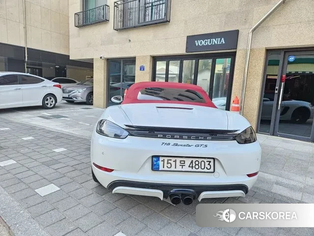 Porsche 718 Boxster 2018 Белый из Кореи, фото 4