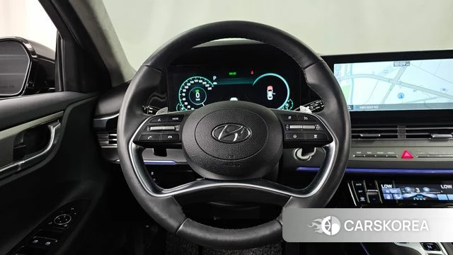 Hyundai The New Grandeur IG Hybrid 2022 Черный из Кореи, фото 4