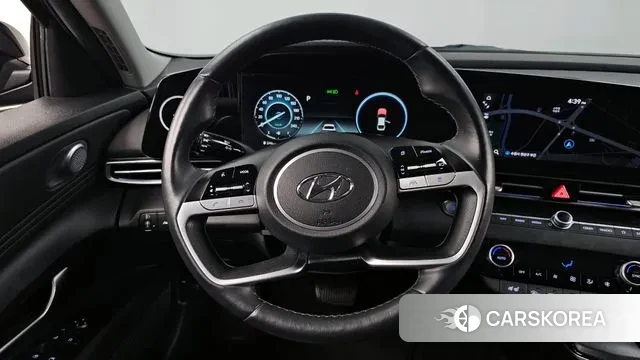 Hyundai Avante (CN7) 2022 Черный из Кореи, фото 4