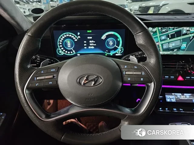 Hyundai The New Grandeur IG Hybrid 2020 Жемчужный цвет из Кореи, фото 4