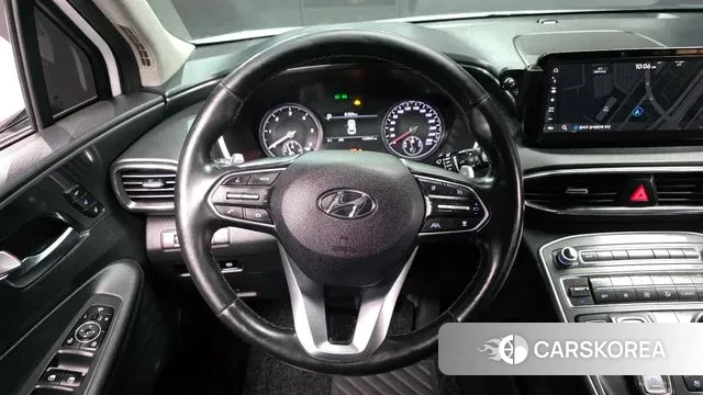 Hyundai The New Santa Fe 2021 Белый из Кореи, фото 4