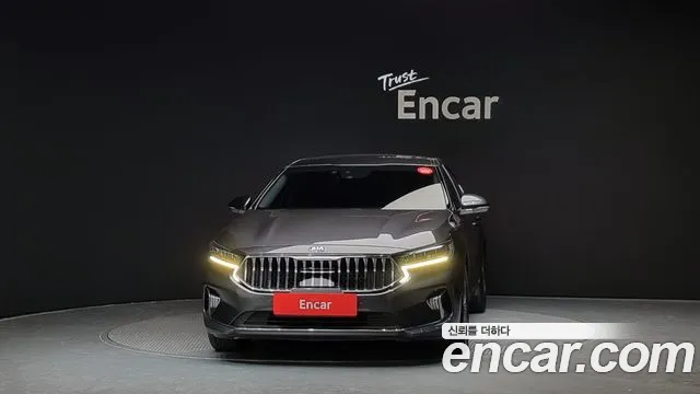 Kia K7 Premier Hybrid 2021 Серый из Кореи, фото 4