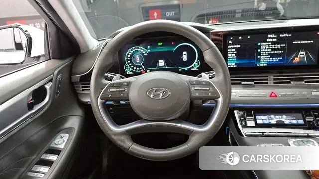 Hyundai The New Grandeur IG Hybrid 2020 Белый из Кореи, фото 4