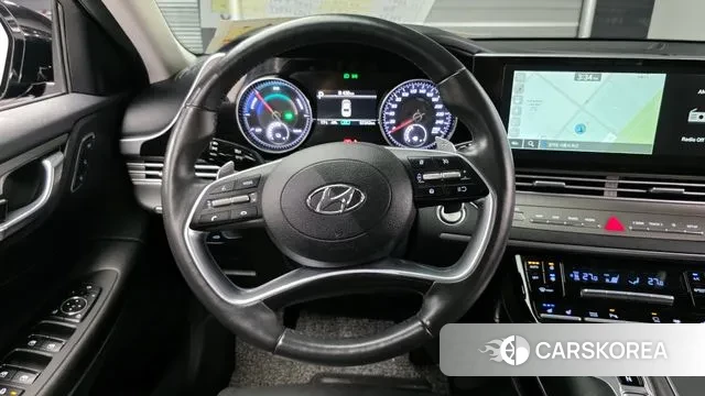 Hyundai The New Grandeur IG Hybrid 2021 Черный из Кореи, фото 4