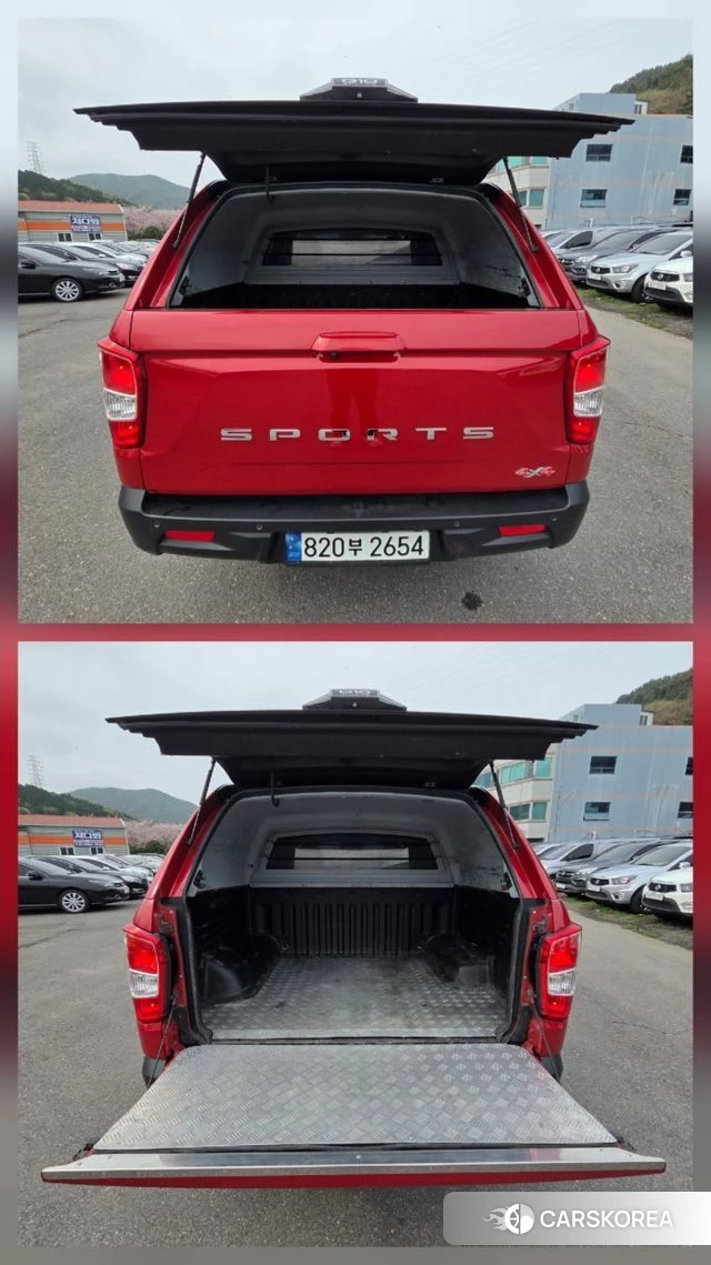 Ssangyong The New Rexton Sport 2022 Красный из Кореи, фото 4