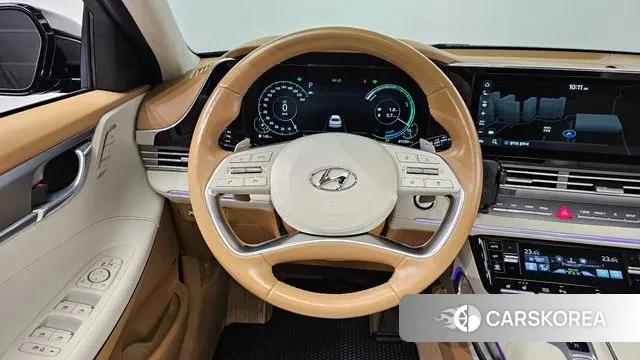Hyundai The New Grandeur IG Hybrid 2021 Черный из Кореи, фото 4