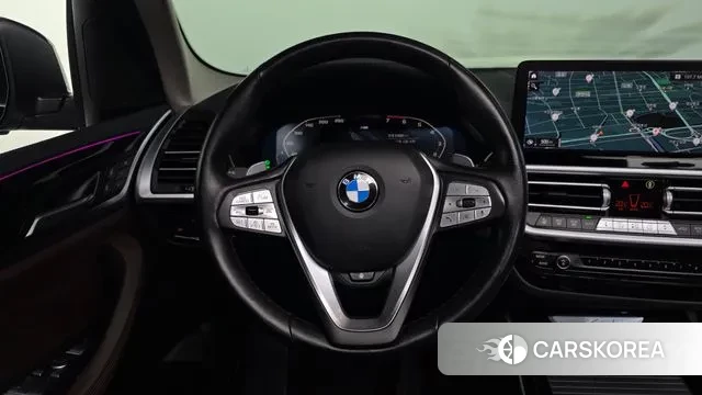 BMW X3 (G01) 2022 Черный из Кореи, фото 4