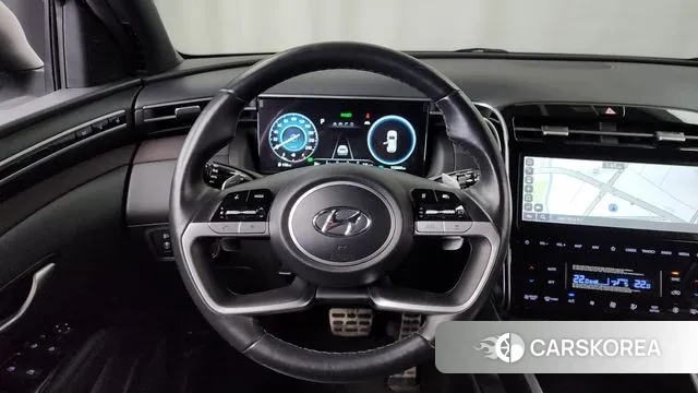 Hyundai Tucson Hybrid (NX4) 2021 Белый из Кореи, фото 4