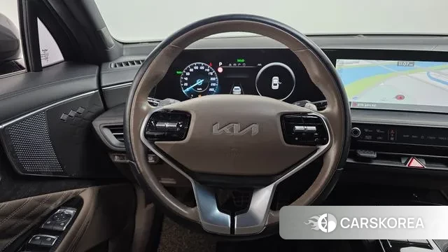 Kia K8 Hybrid 2021 Серый из Кореи, фото 4