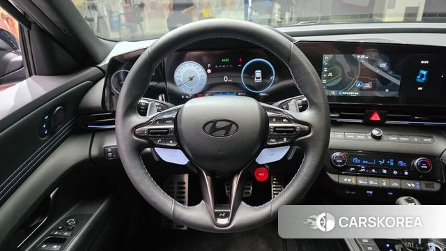 Hyundai The New Avante (CN7) 2024 Черный из Кореи, фото 4