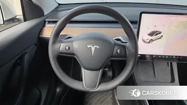 Tesla Model Y 2021 Белый из Кореи, фото 4