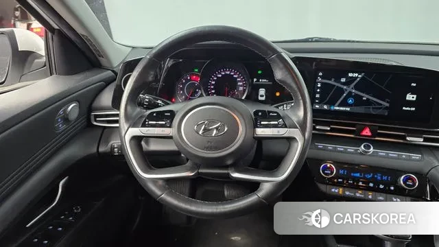 Hyundai Avante (CN7) 2022 Белый из Кореи, фото 4