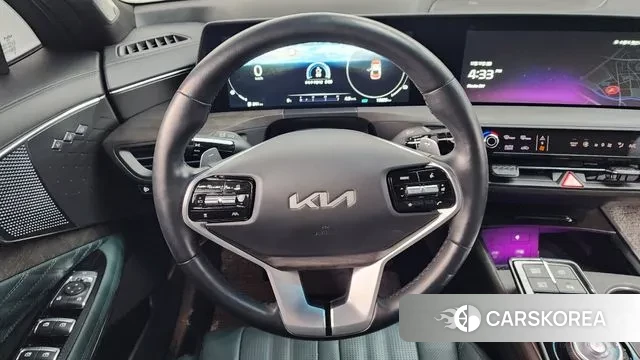 Kia K8 Hybrid 2024 Серый из Кореи, фото 4