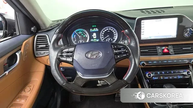 Hyundai Grandeur IG Hybrid 2018 Серый из Кореи, фото 4