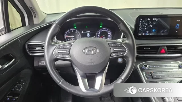 Hyundai The New Santa Fe 2021 Белый из Кореи, фото 4