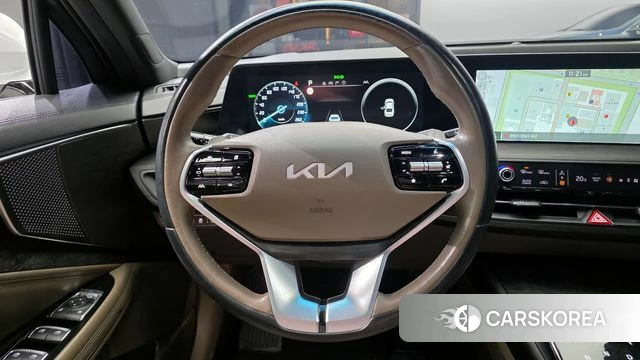 Kia K8 Hybrid 2022 Белый из Кореи, фото 4