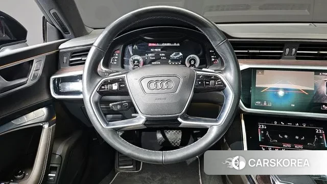 Audi A7 (4K) 2022 Серый из Кореи, фото 4