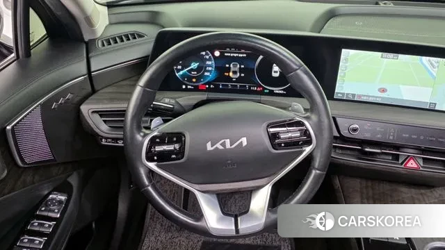 Kia K8 Hybrid 2021 Черный из Кореи, фото 4