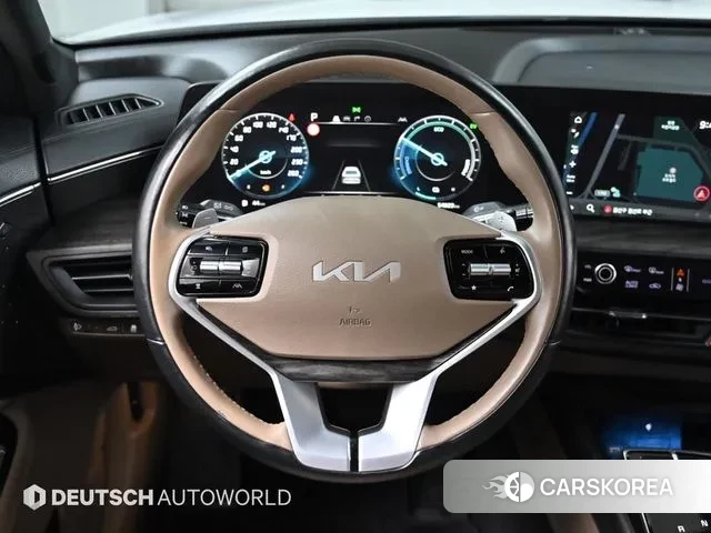 Kia K8 Hybrid 2021 Белый из Кореи, фото 4