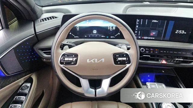 Kia K8 Hybrid 2024 Черный из Кореи, фото 4