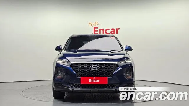 Hyundai Santa Fe TM 2019 Синий из Кореи, фото 4