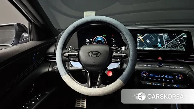 Hyundai The New Avante (CN7) 2025 Небесно-голубой из Кореи, фото 4